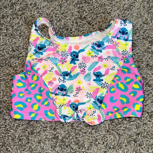 Girls 2 Piece Stitch Swimsuit (5/6) - Picture 2 of 10